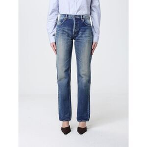 Saint Laurent Jeans Woman Blue
